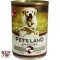 Pet's Land Dog Junior Konzerv Marhamáj-Bárányhús almával 415g