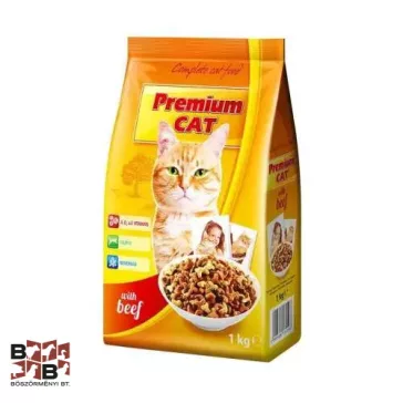 Prémium Cat macskatáp - Marha 1kg