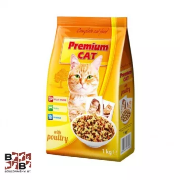 Prémium Cat macskatáp - Szárnyas 1kg