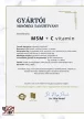 MSM + C vitamin 1kg