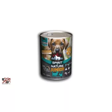   Spirit of Nature Dog konzerv junior báránnyal és nyúllal 415gr