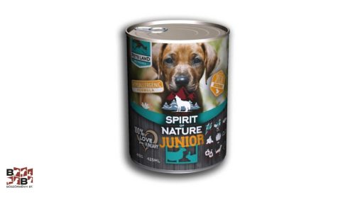 Spirit of Nature Dog konzerv junior báránnyal és nyúllal 415gr