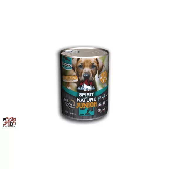 Spirit of Nature Dog konzerv junior báránnyal és nyúllal 415gr Spirit of Nature Dog konzerv junior báránnyal és nyúllal 415gr
