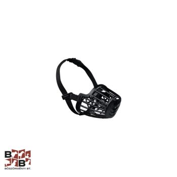 Trixie Szájkosár Műanyag L fekete
