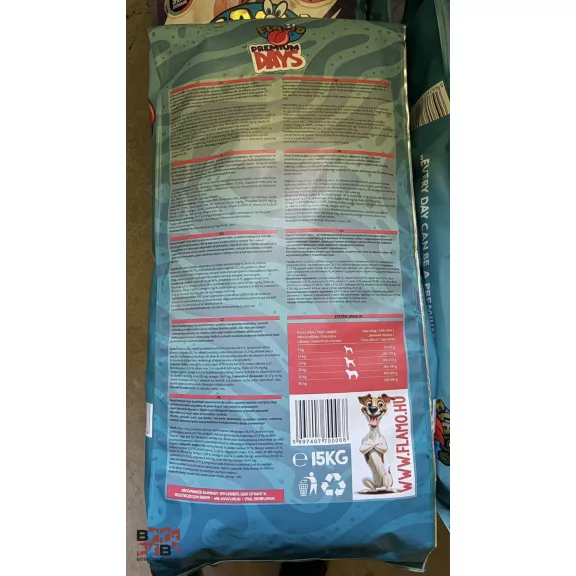 Flamó Prémium halas 15kg (nagyszemű)