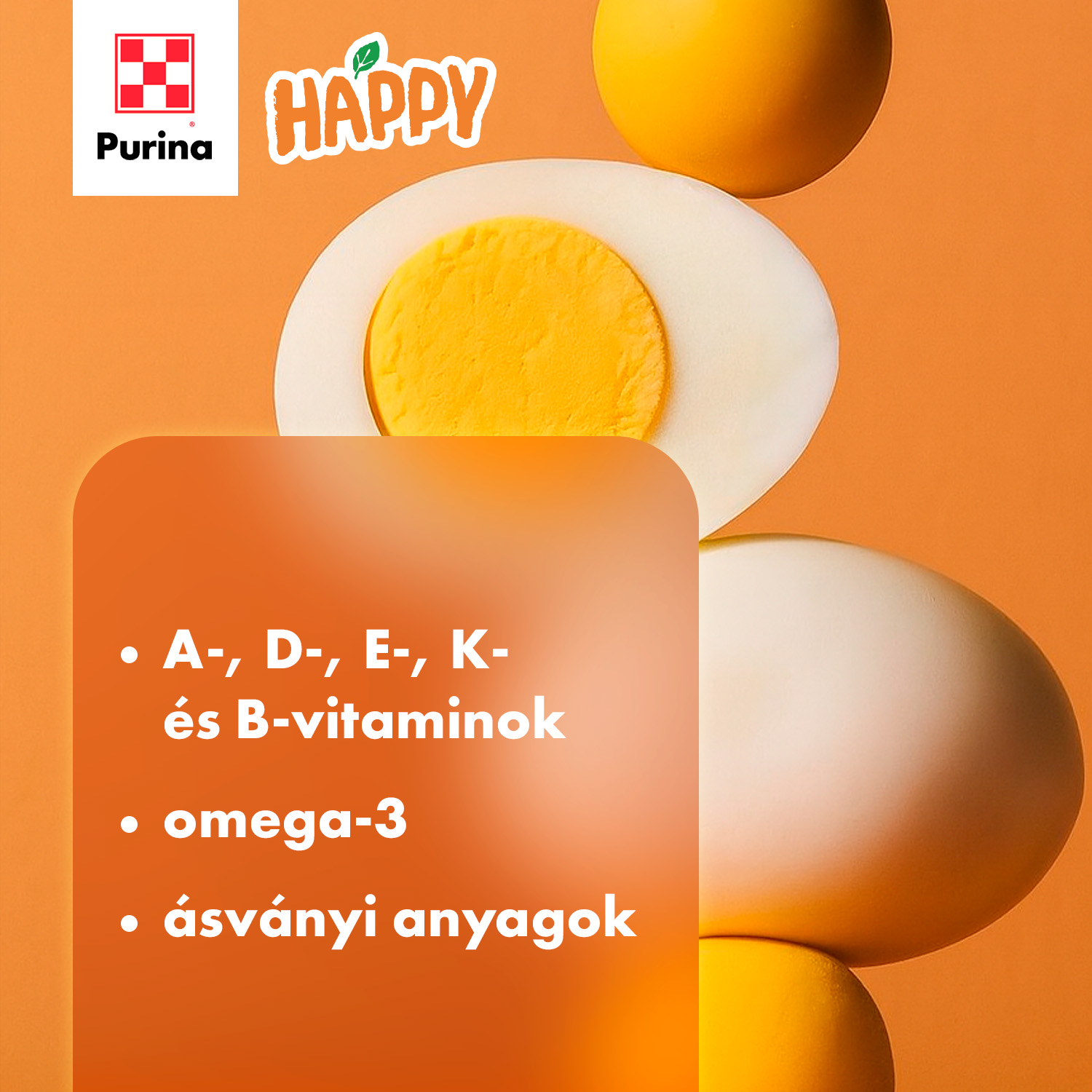 A tápanyagdús tojások titka.