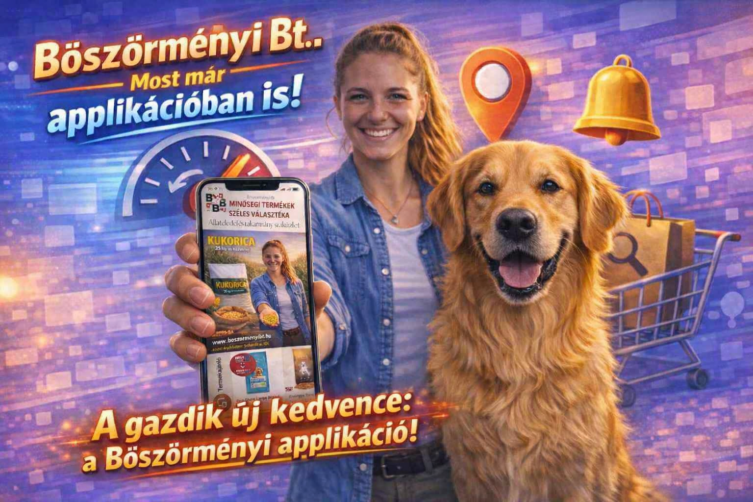 Applikáció a webáruházhoz