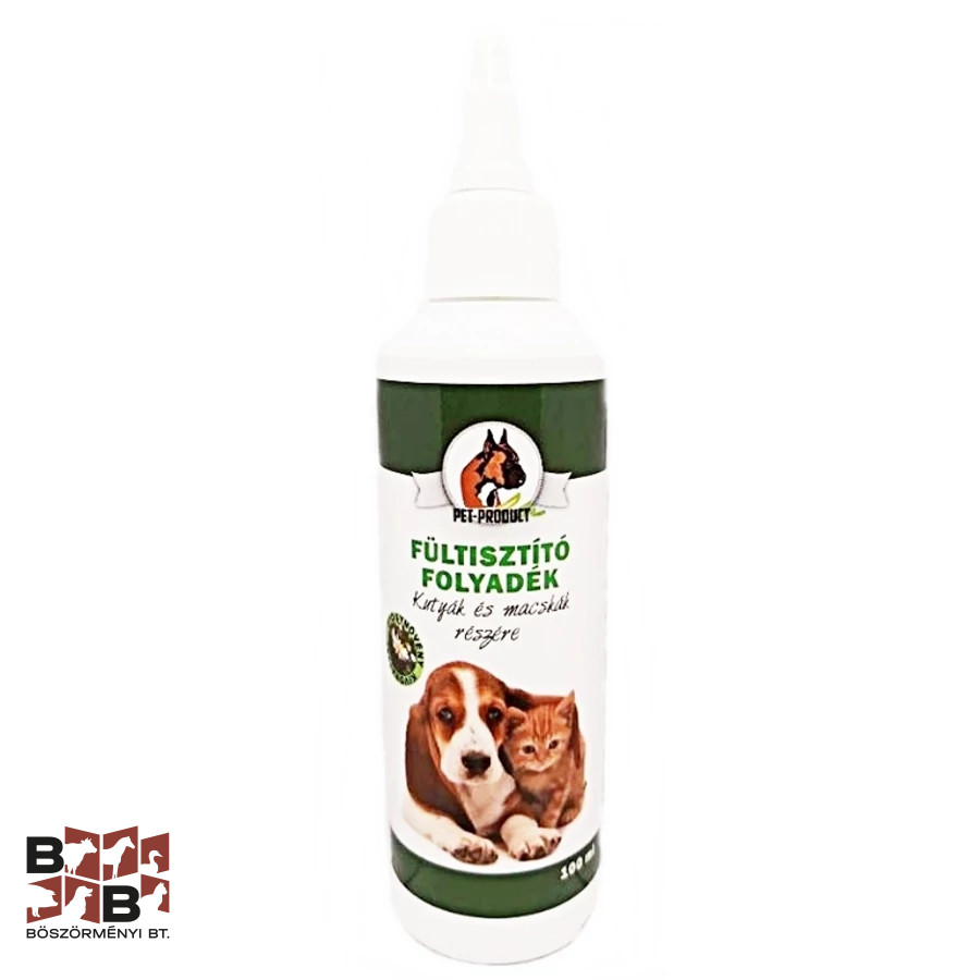 PET-PRODUCT FÜLTISZTÍTÓ 100ML KUTYA ÉS MACSKA