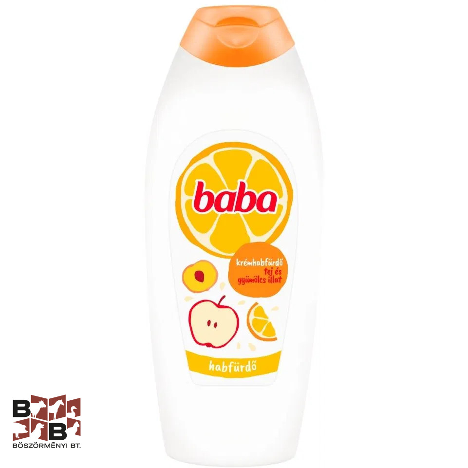 Baba Habfürdő tej és gyümölcs 750ml