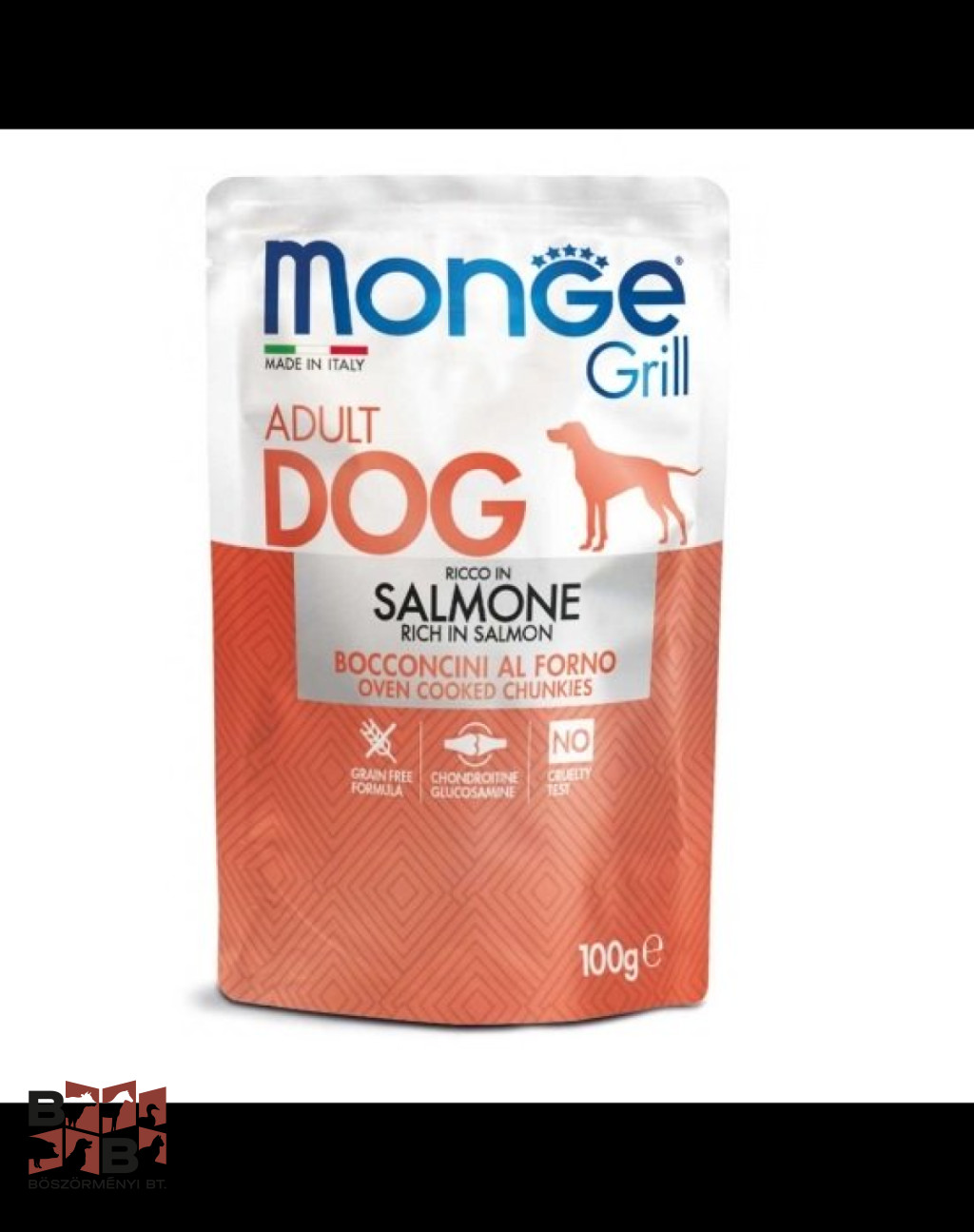 MONGE Dog Grill Lazac 100g