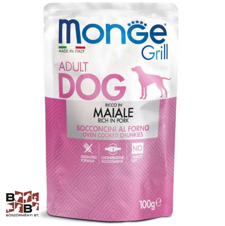 MONGE Dog Grill Sertés 100g