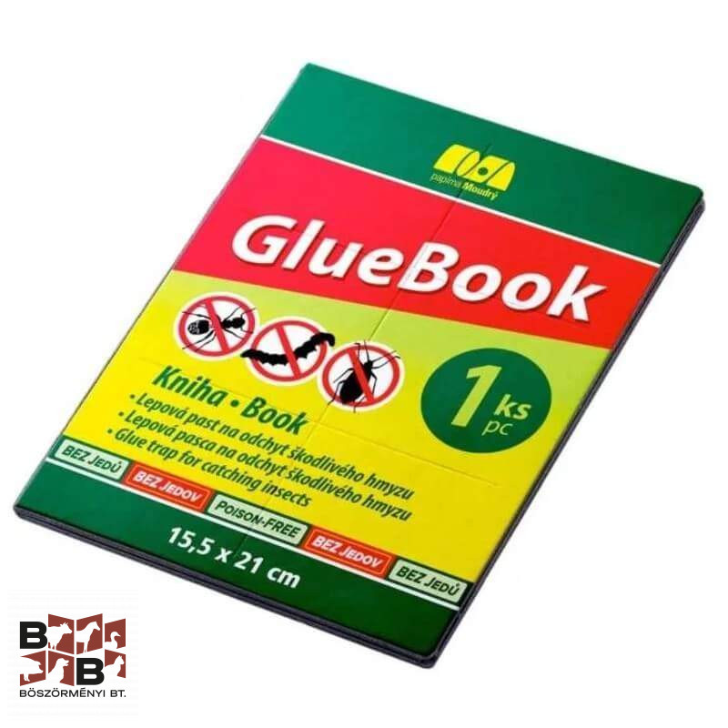 GlueBand ragacslap rágcsálók és mászó rovarok ellen, egércsapda, 1db ragacslap