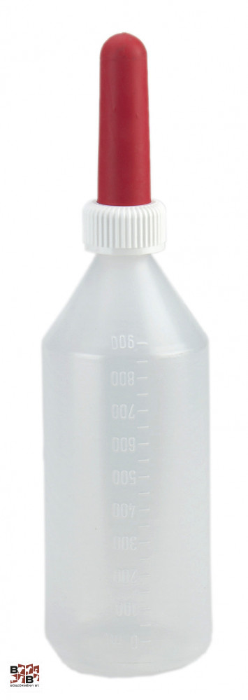  Borjúitató palack - műanyag, kerek, 1 literes 