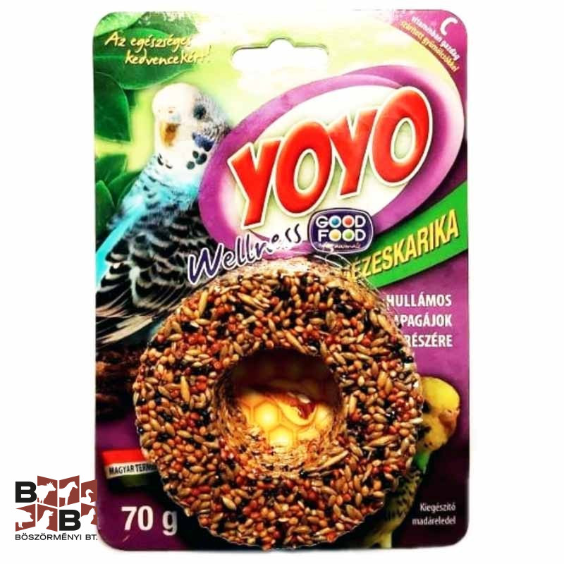 Yoyo Wellness Mézeskarika hullámos papagájok részére